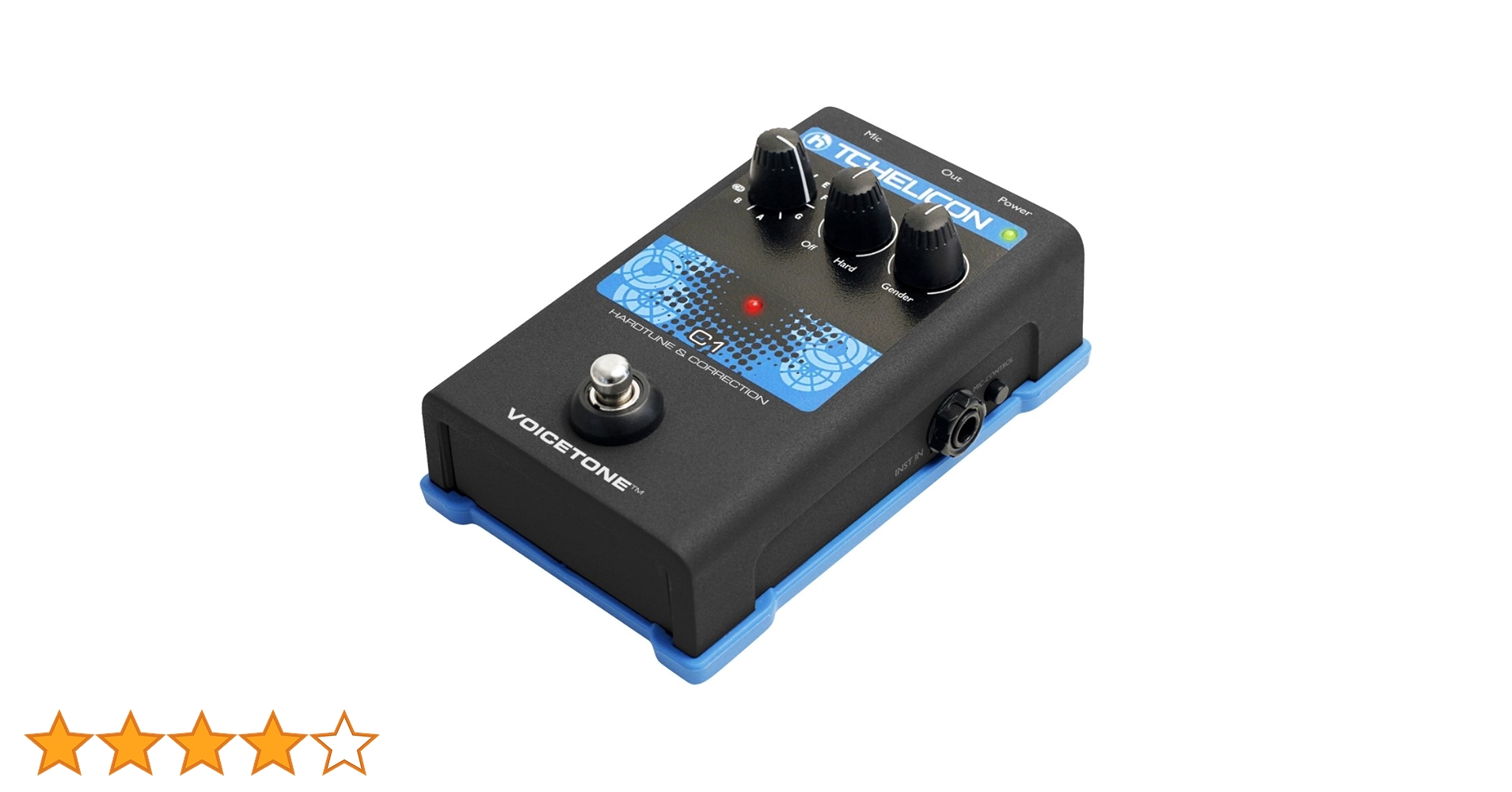 TC Helicon Singles VoiceTone C1 Vocal Effects Processor : Amazon